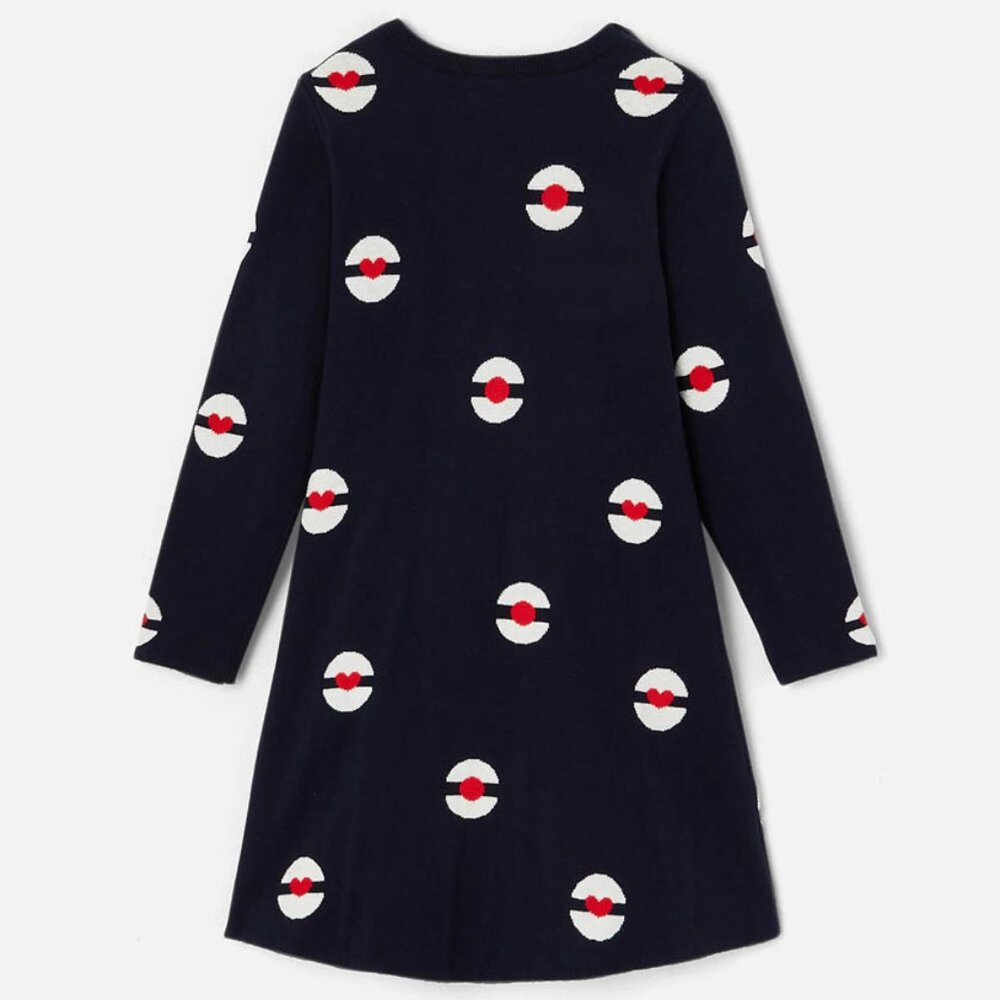 Jacadi Paris Jaquard Knit Dress with Sailor Berets - Picture 3 of 9